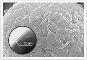 Envia’s high capacity manganese-rich cathode material with stabilizing nanocoating.